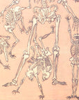 Kyōsai Sketchbook — Skeletons (Front View)