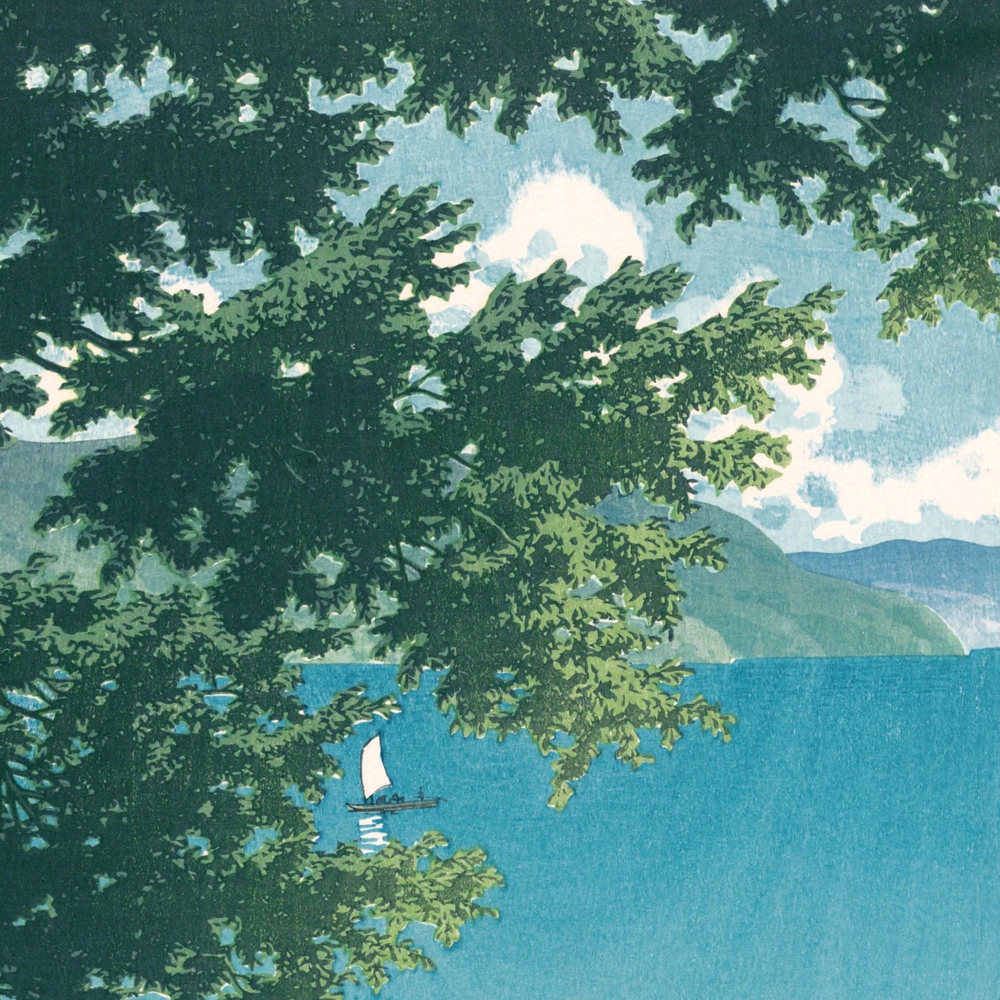 Utagahama Beach, Lake Chuzenji