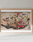 Kyōsai Hyakki Gadan — Skelettkrieger