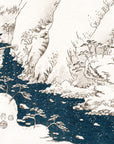 Mountains and River on the Kiso Road