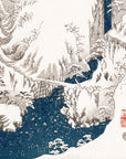 Mountains and River on the Kiso Road