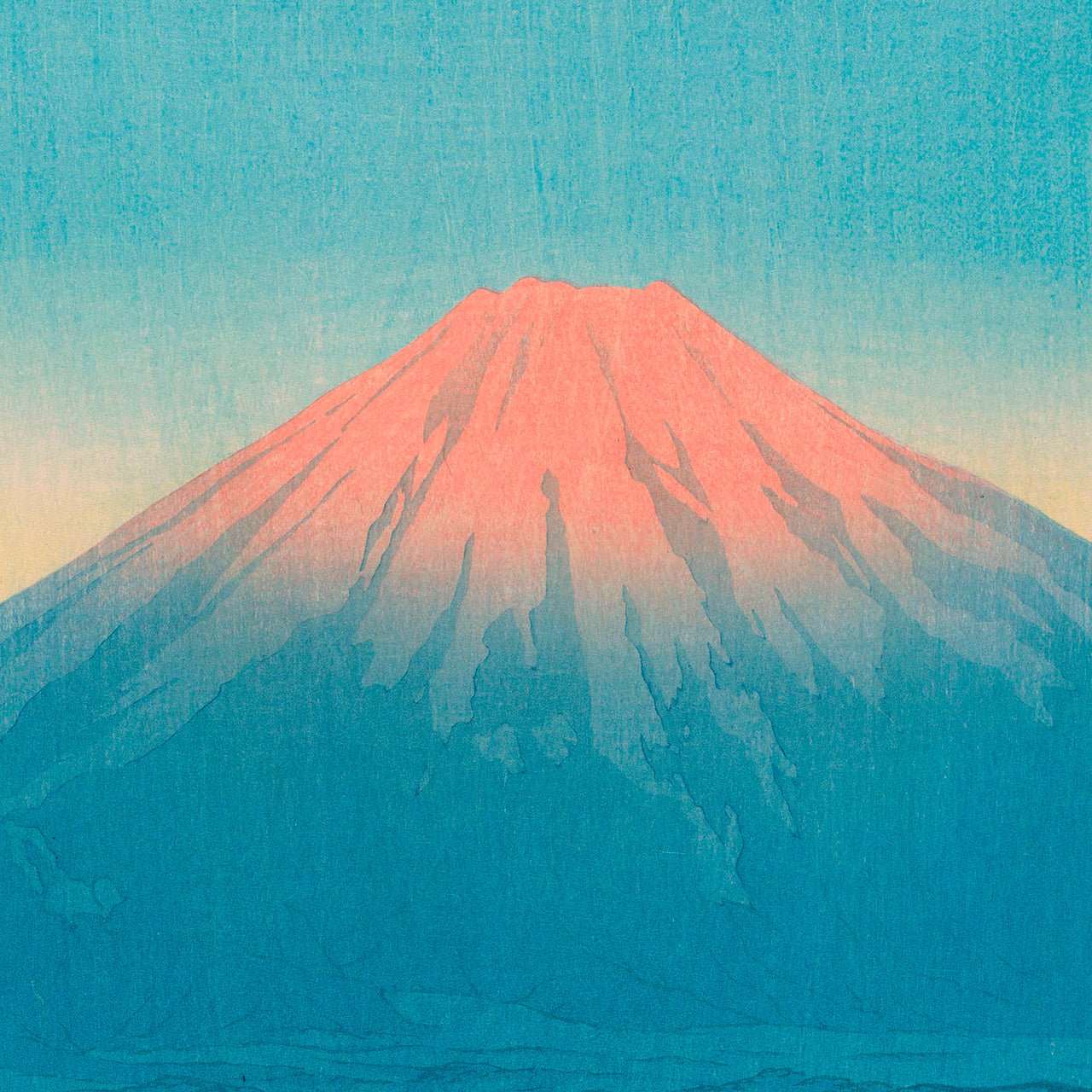Dawn at Lake Yamanaka - Japonica Graphic