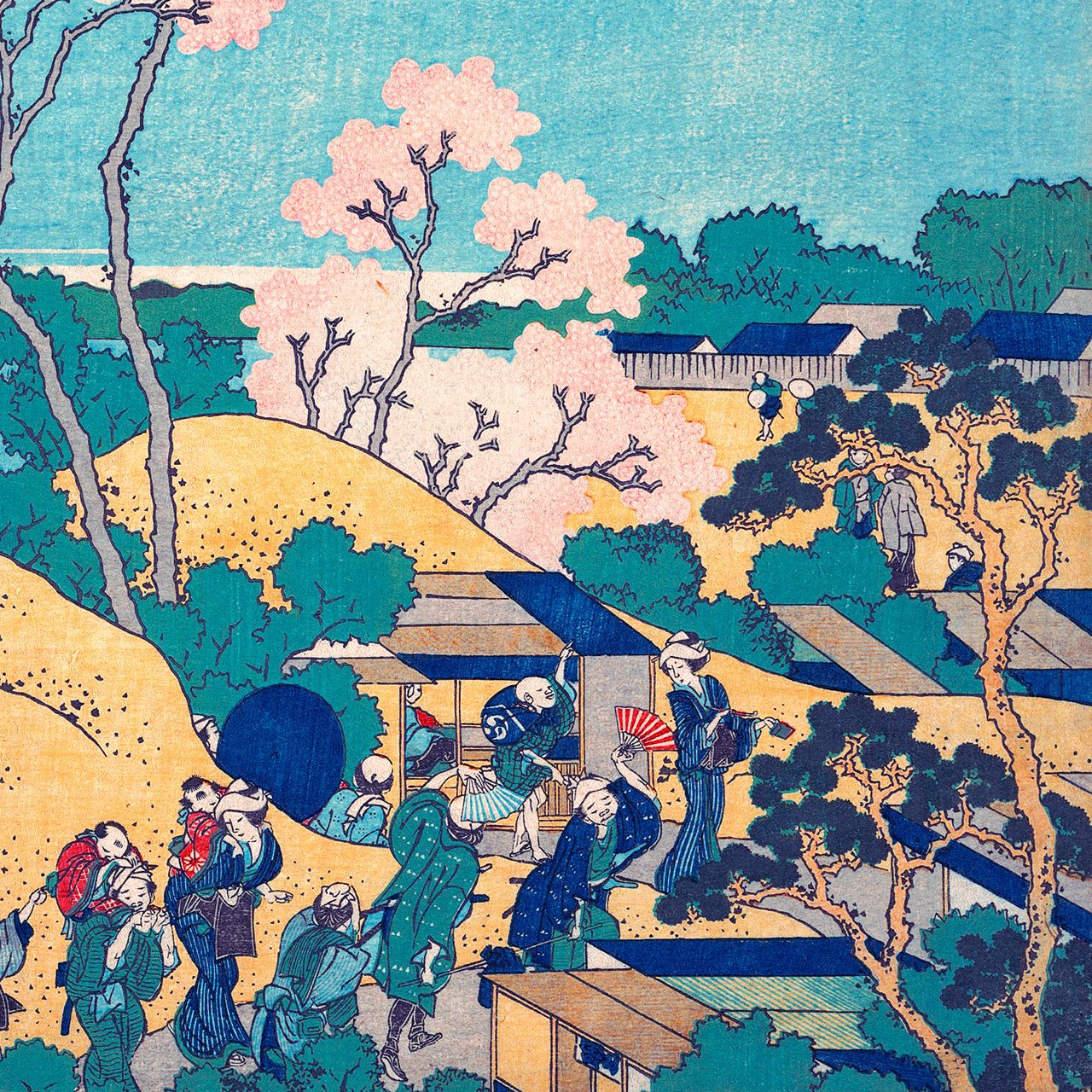 Goten-yama-hill, Shinagawa on the Tōkaidō - Japonica Graphic