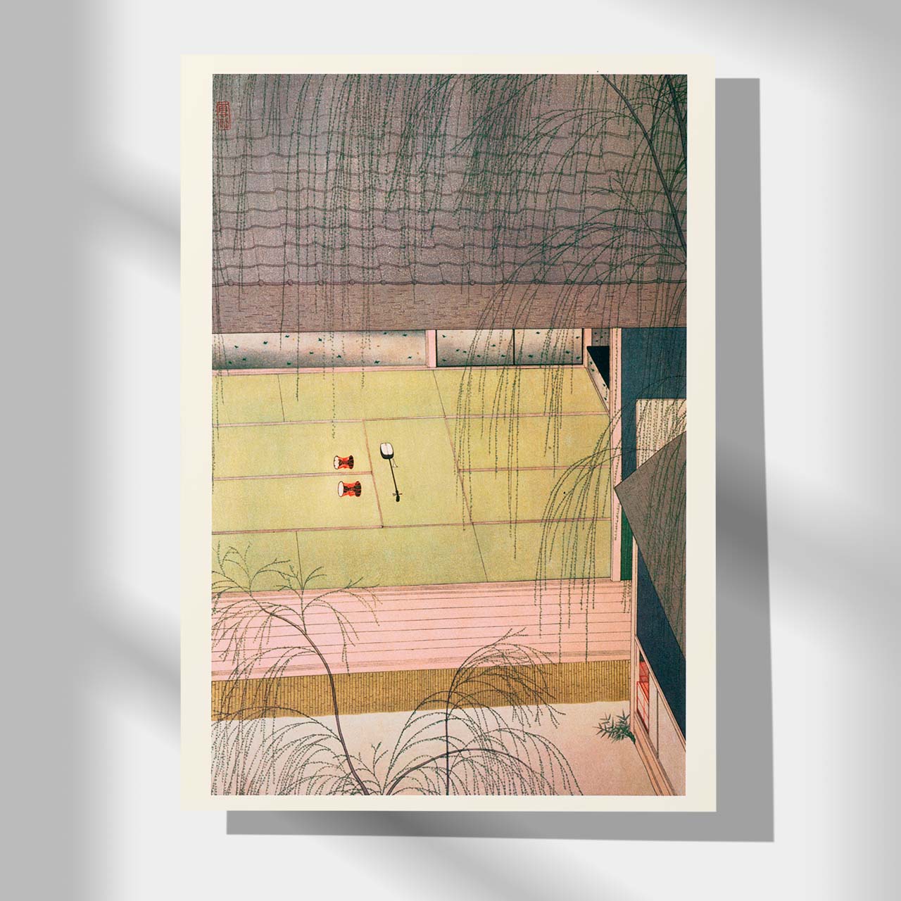 Green Willow - Japonica Graphic