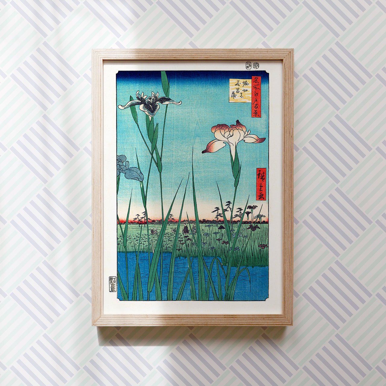 Horikiri Iris Garden - Japonica Graphic