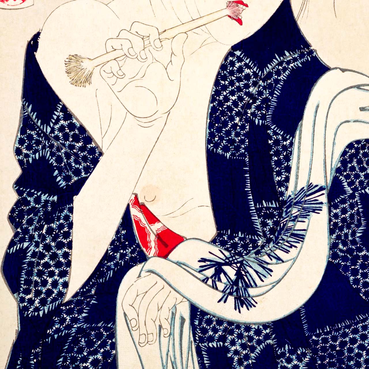 Looking as if waking up - Japonica Graphic