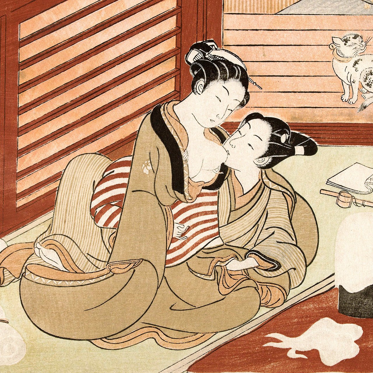 Love couple - Japonica Graphic