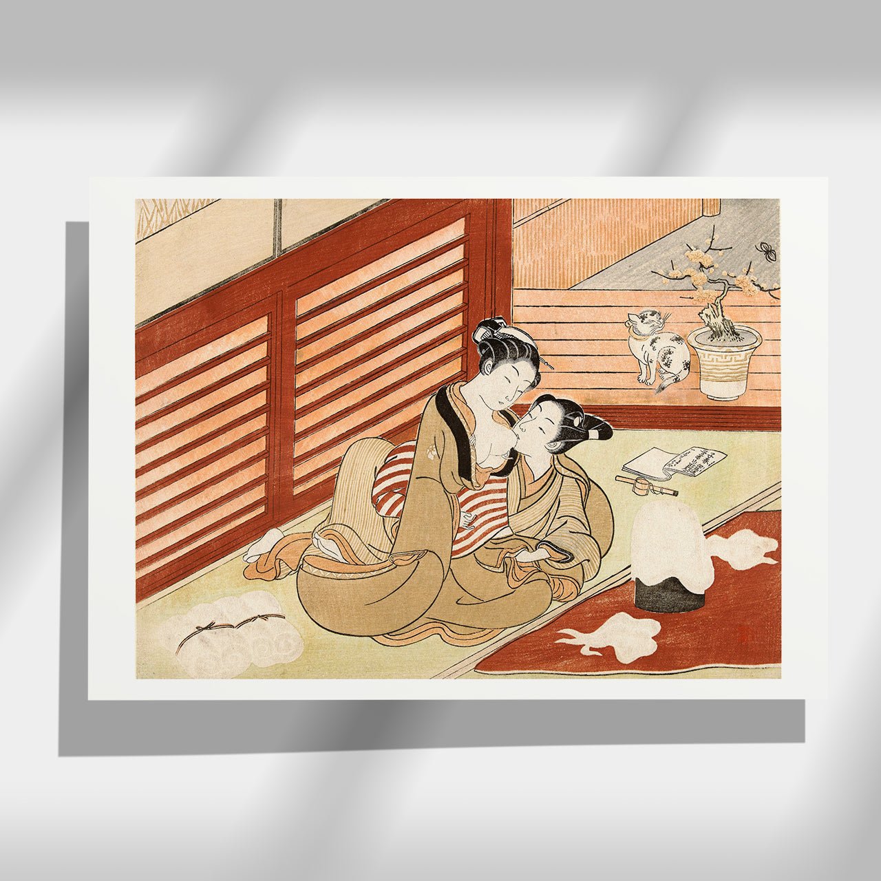 Love couple - Japonica Graphic