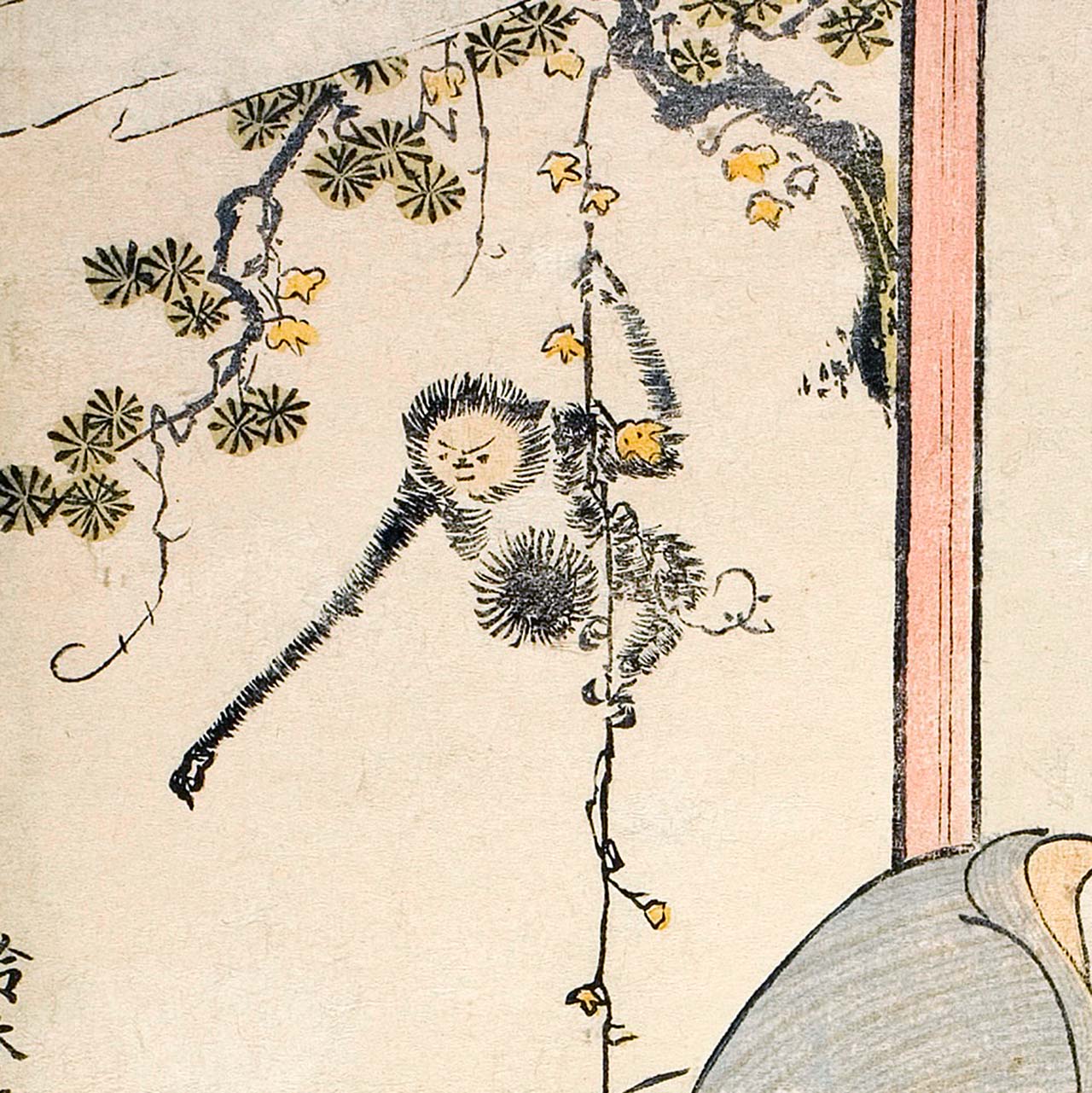 Lovers Parting at Dawn - Japonica Graphic