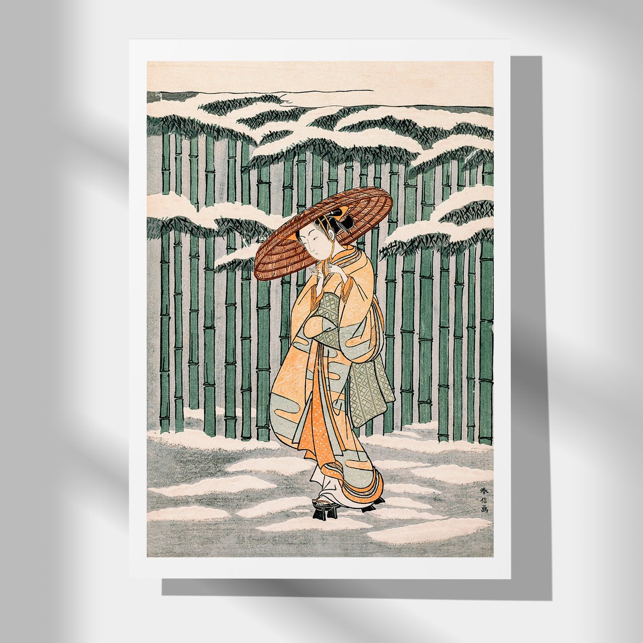 Passing the Bamboo Grove - Japonica Graphic