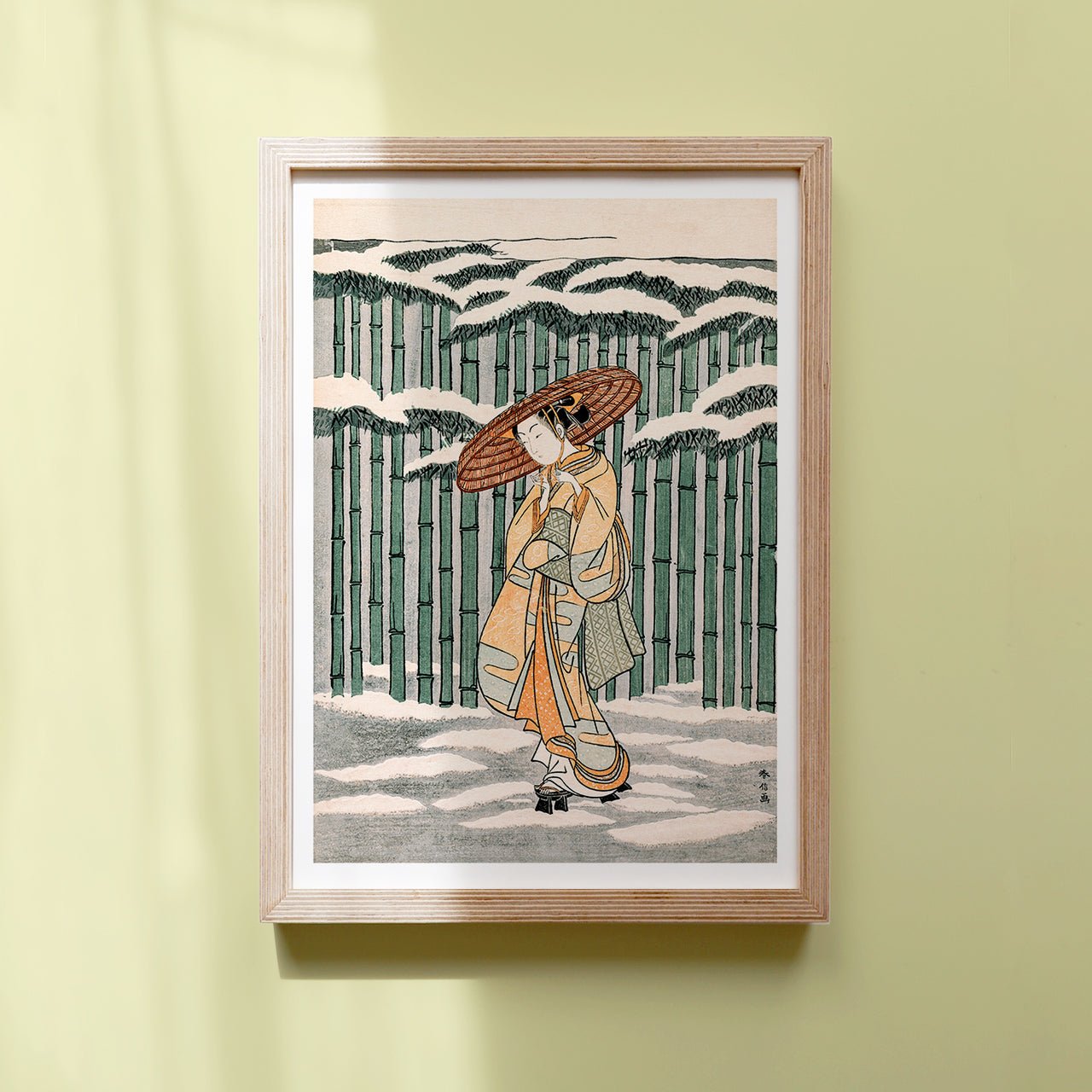 Passing the Bamboo Grove - Japonica Graphic