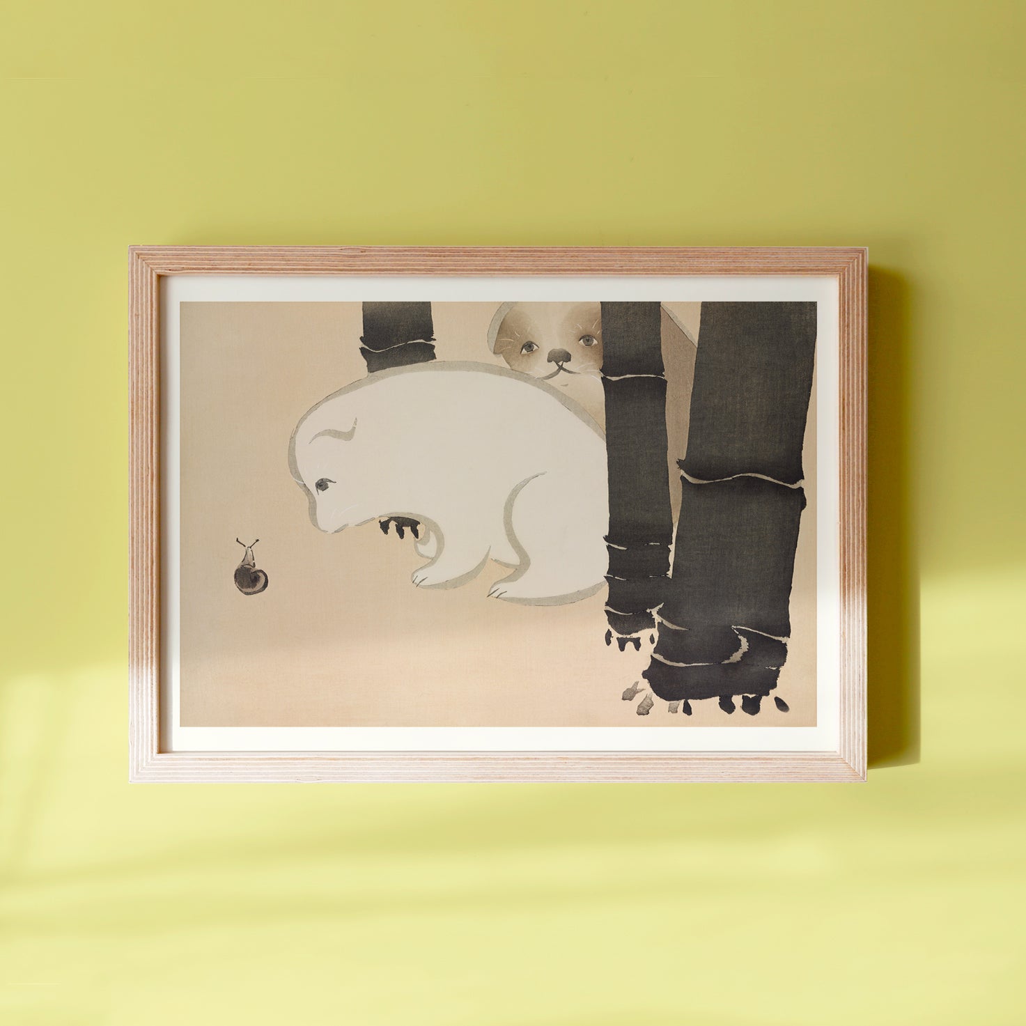 Puppies - Japonica Graphic