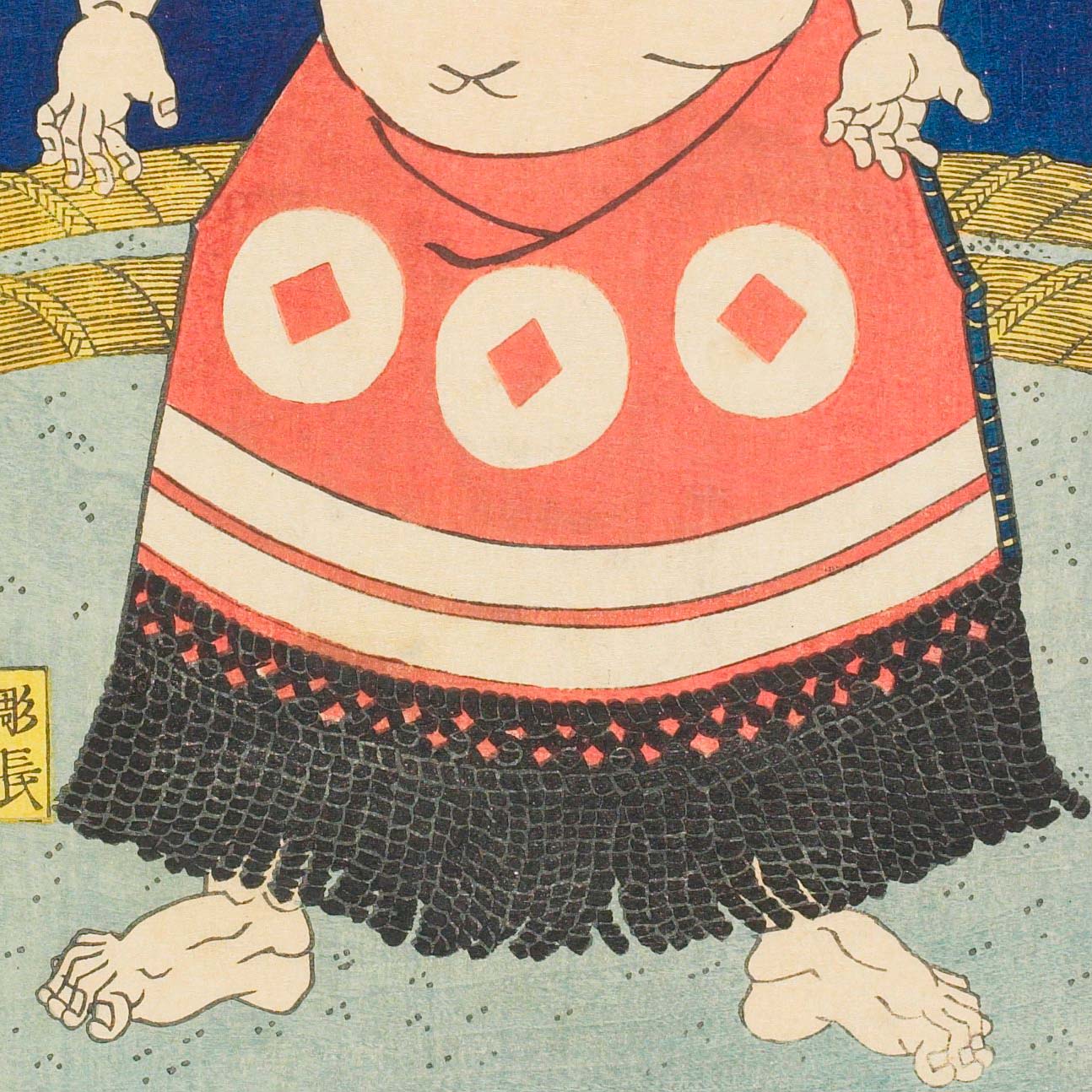 Sumo Wrestler Tagonoura Tsurukichi - Japonica Graphic