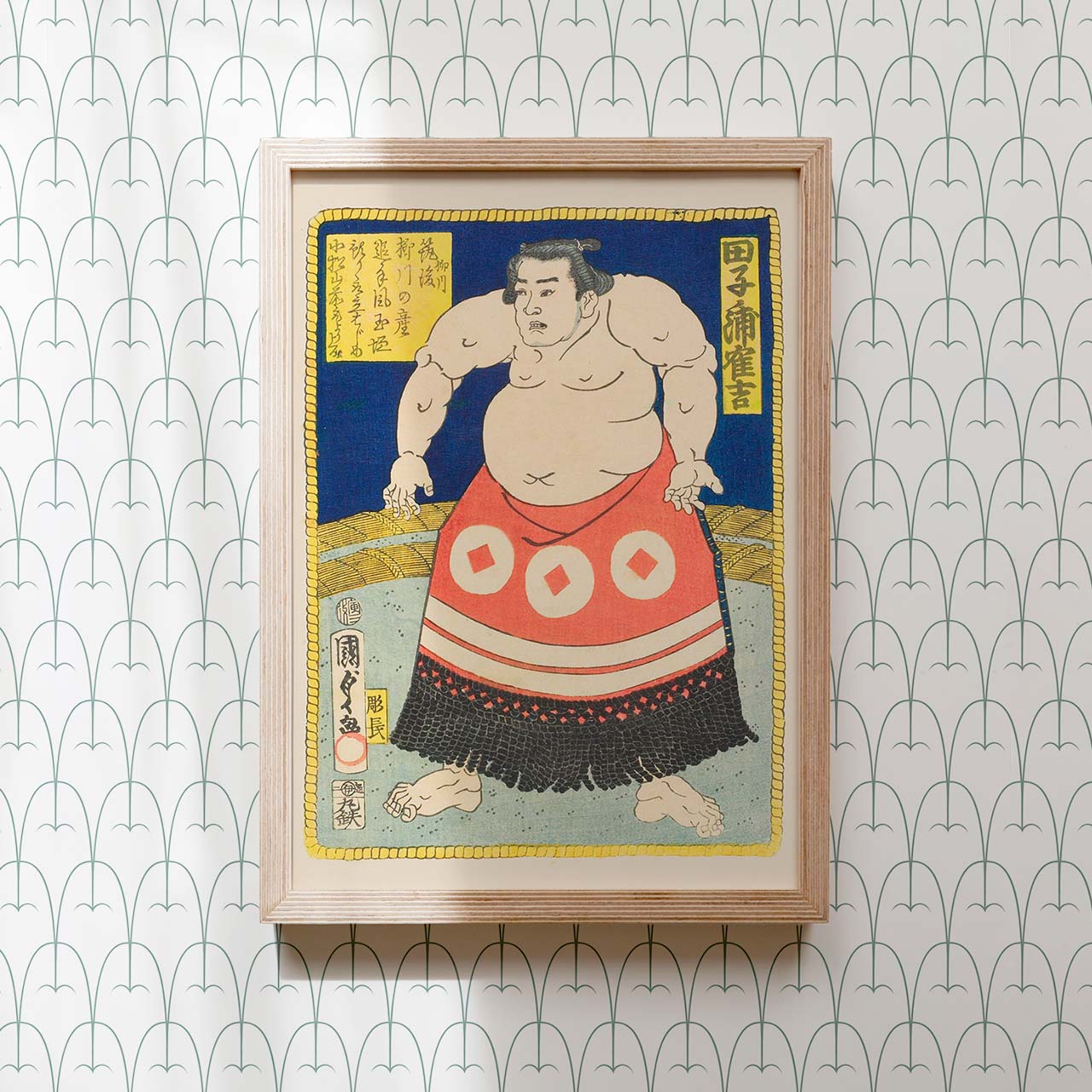 Sumo Wrestler Tagonoura Tsurukichi - Japonica Graphic