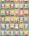 Sumo wrestlers - Japonica Graphic