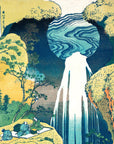 The Amida Falls in the Far Reaches of the Kisokaidō Road - Japonica Graphic