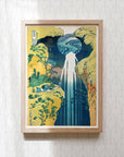 The Amida Falls in the Far Reaches of the Kisokaidō Road - Japonica Graphic
