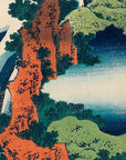 The Waterfall Where Yoshitsune Washed His Horse at Yoshino in Yamato Province - Japonica Graphic