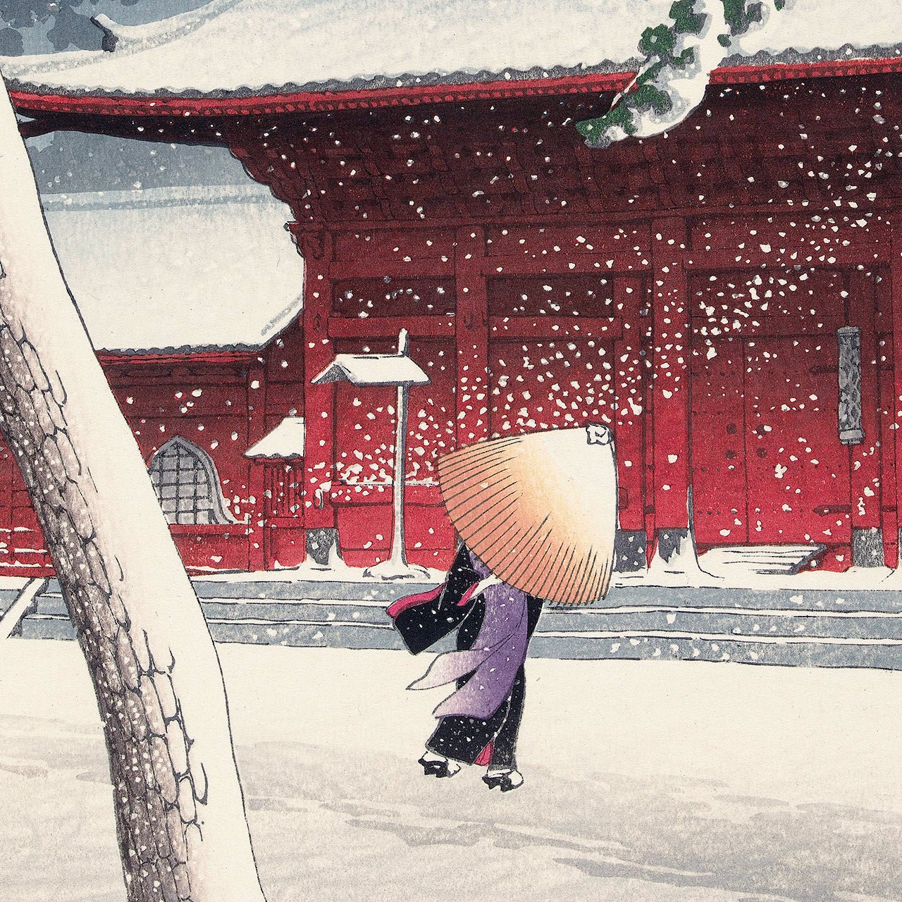 The Zojo-ji Temple, Shiba - Japonica Graphic