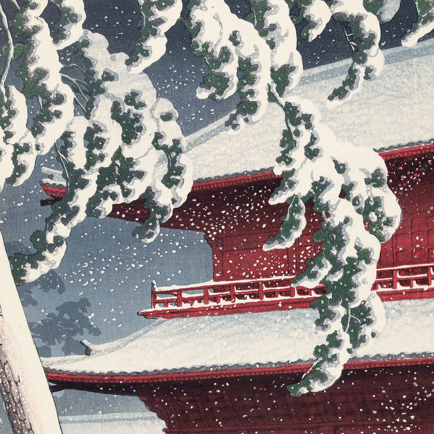 The Zojo-ji Temple, Shiba - Japonica Graphic