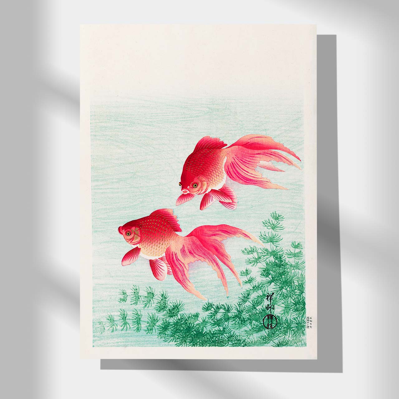 Two Goldfish - Japonica Graphic