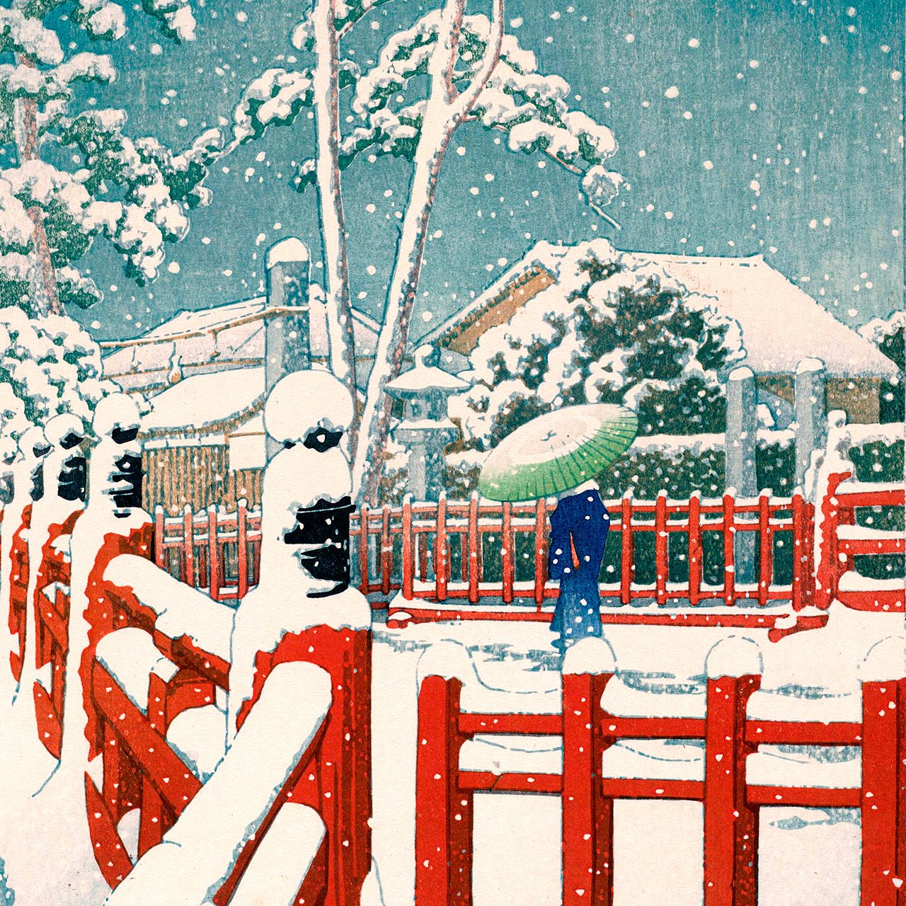 Yakumo Bridge, Nagata Shrine, Kobe - Japonica Graphic