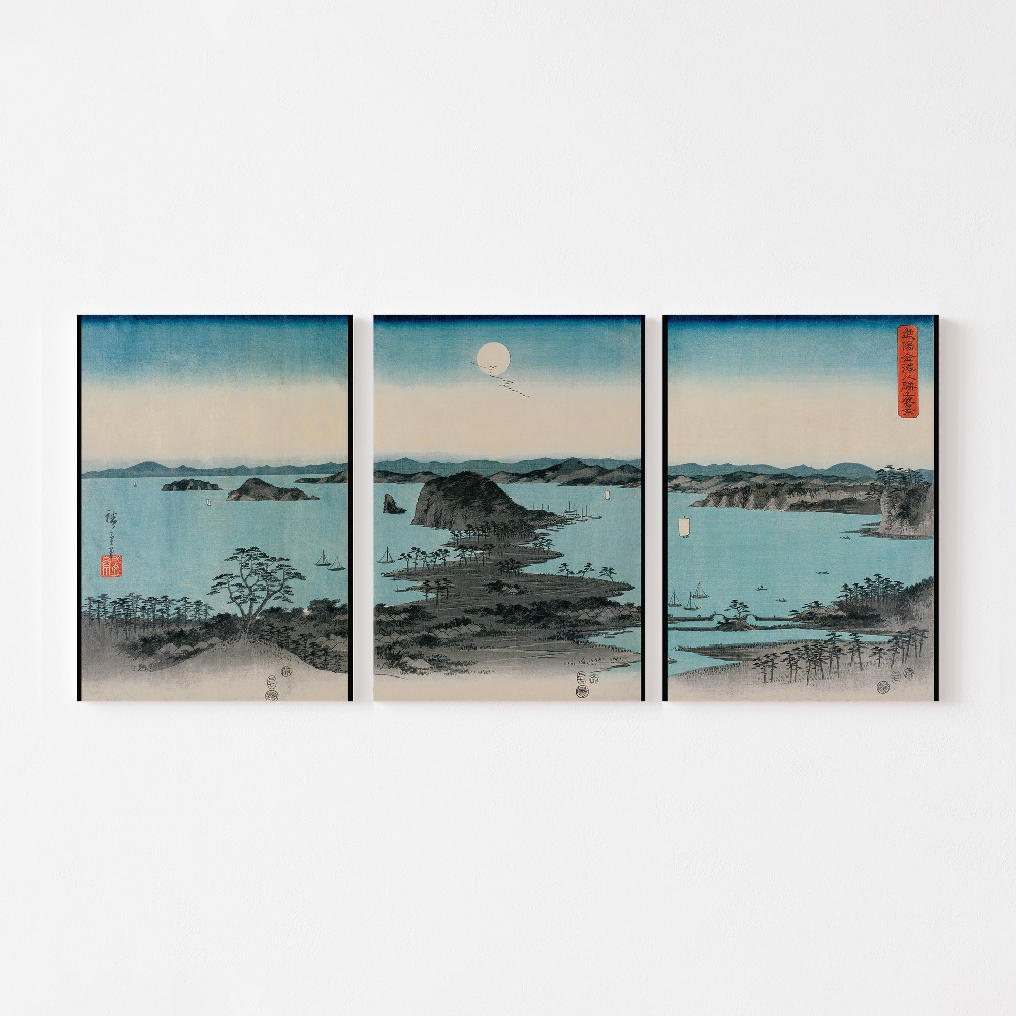 Night View of the Eight Views of Kanazawa