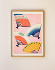 Abanicos decorativos – Patrón japonés Shin Bijutsukai