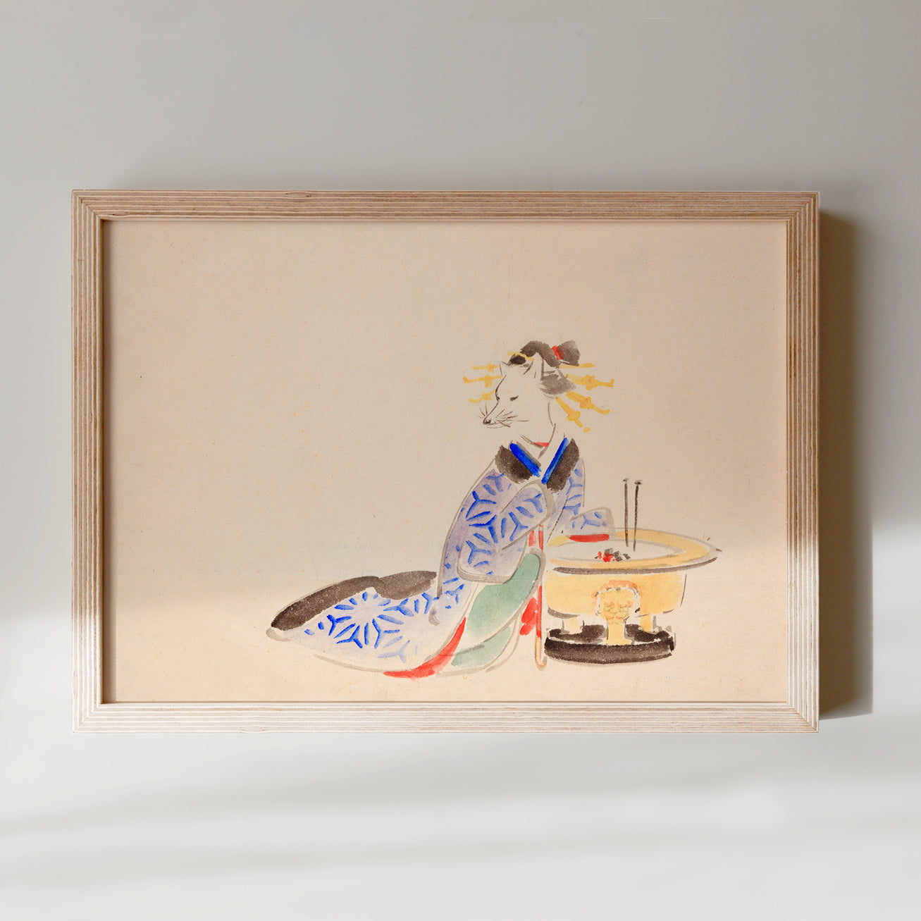 Fuchs im Kimono
