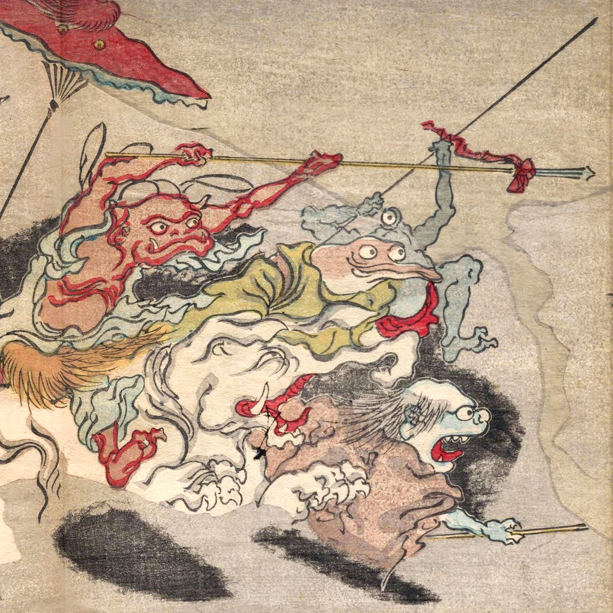 Kyōsai Hyakki Gadan — Night Parade of Demons