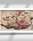 Kyōsai Hyakki Gadan — Skelettkrieger