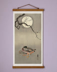 Ducks at full moon - Japonica Graphic
