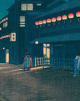 Evening at Soemon-cho in Osaka - Japonica Graphic