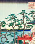 Kiyomizu Hall and Shinobazu Pond at Ueno - Japonica Graphic
