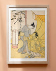 Lovers Parting at Dawn - Japonica Graphic
