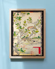 Pear Blossom and Cedar waxwing - Japonica Graphic