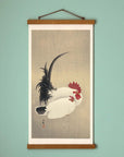 Rooster and Hen - Japonica Graphic