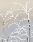 Silver grass and moon - Japonica Graphic