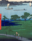 Suijin Shrine and Massaki on the Sumida River - Japonica Graphic